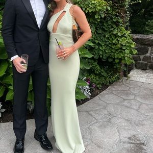 Katie May sage green dress